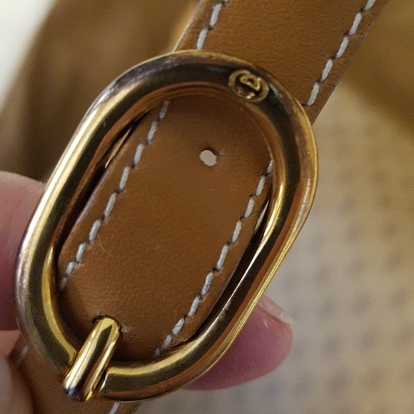 * SOLD *  Authentic Vintage 1980s Gucci Bucket Bag - Picture 11 of 16